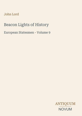 Beacon Lights of History