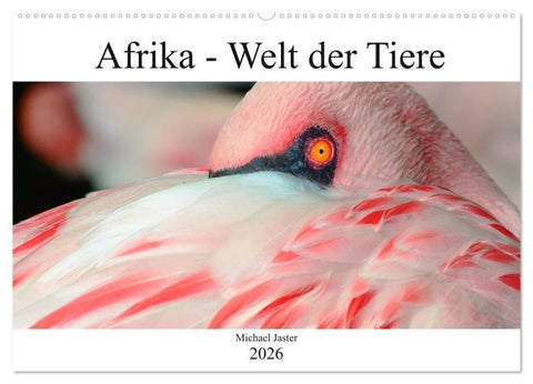 Afrika - Welt der Tiere (Wandkalender 2026 DIN A2 quer), CALVENDO Monatskalender
