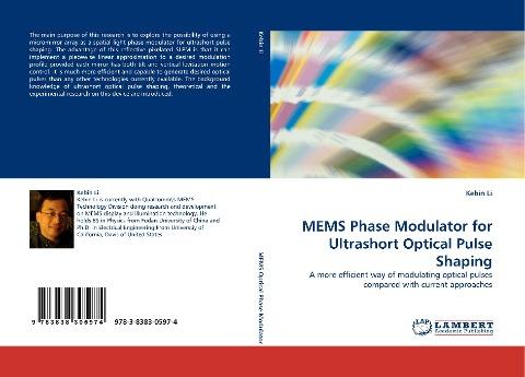 MEMS Phase Modulator for Ultrashort Optical Pulse Shaping