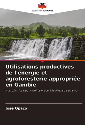 Utilisations productives de l'énergie et agroforesterie appropriée en Gambie