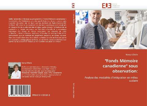 "Fonds Mémoire canadienne" sous observation: