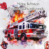 Meine liebsten Kindergartenfreunde -Ein Freundebuch zum Ausfüllen und Ausmalen