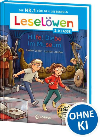 Leselöwen 2. Klasse - Hilfe! Diebe im Museum