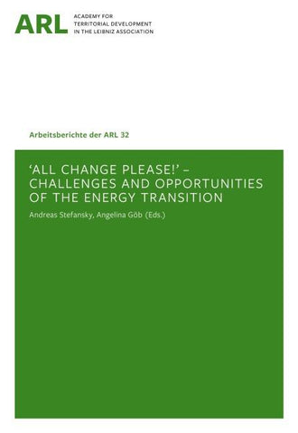 All change please!’ – challenges and opportunities of the energy transition