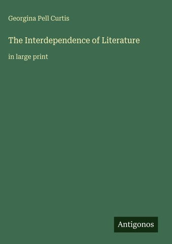The Interdependence of Literature