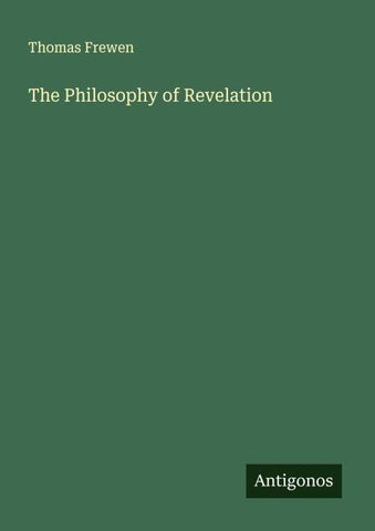 The Philosophy of Revelation