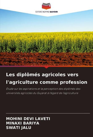 Les diplômés agricoles vers l'agriculture comme profession