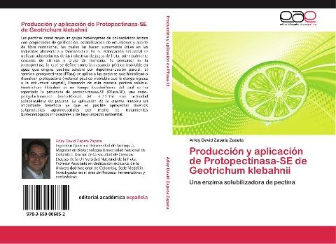 Producción y aplicación de Protopectinasa-SE de Geotrichum klebahnii