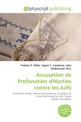 Accusation de Profanation d'Hosties contre les Juifs