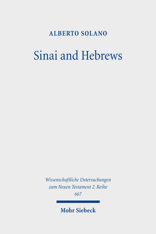 Sinai and Hebrews