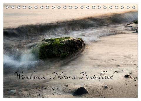 Wundersame Natur in Deutschland (Tischkalender 2026 DIN A5 quer), CALVENDO Monatskalender
