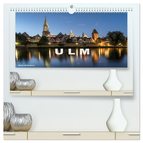 Ulm (hochwertiger Premium Wandkalender 2026 DIN A2 quer), Kunstdruck in Hochglanz