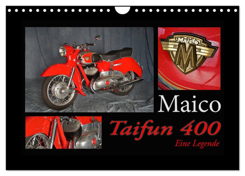 Maico Taifun 400 - Eine Legende (Wandkalender 2026 DIN A4 quer), CALVENDO Monatskalender