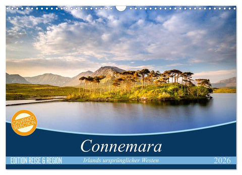 Connemara - Irlands ursprünglicher Westen (Wandkalender 2026 DIN A3 quer), CALVENDO Monatskalender