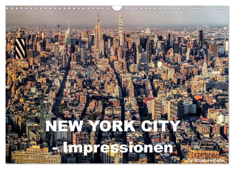 New York City - Impressionen (Wandkalender 2026 DIN A3 quer), CALVENDO Monatskalender