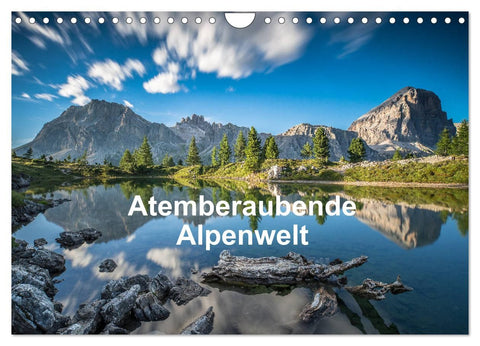 Atemberaubende Alpenwelt (Wandkalender 2026 DIN A4 quer), CALVENDO Monatskalender