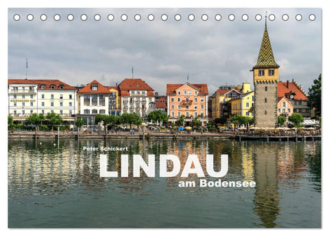 Lindau am Bodensee (Tischkalender 2026 DIN A5 quer), CALVENDO Monatskalender