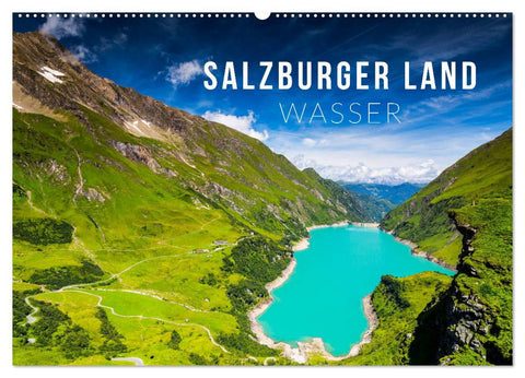 Salzburger Land. Wasser (Wandkalender 2026 DIN A2 quer), CALVENDO Monatskalender
