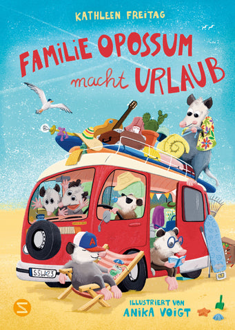 Familie Opossum macht Urlaub