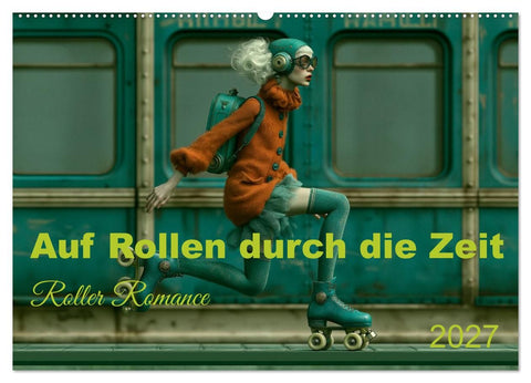 Auf Rollen durch die Zeit (Wandkalender 2027 DIN A2 quer), CALVENDO Monatskalender