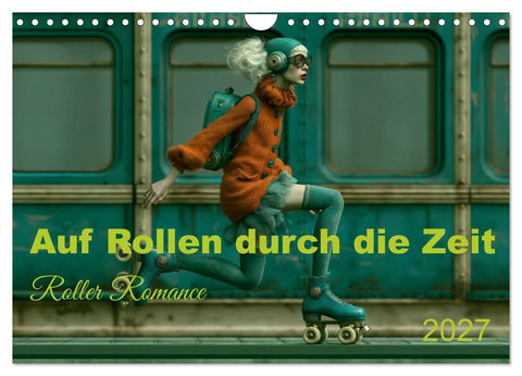 Auf Rollen durch die Zeit (Wandkalender 2027 DIN A4 quer), CALVENDO Monatskalender