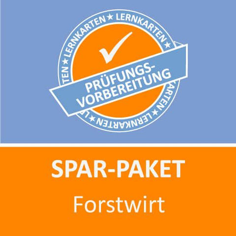 Lernkarten Paket Forstwirt
