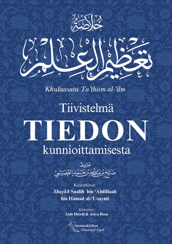 Tiivistelmä tiedon kunnioittamisesta