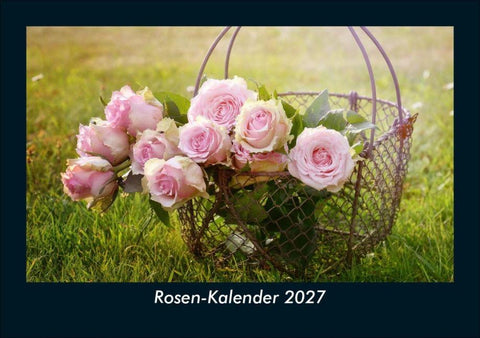 Rosen-Kalender 2027 Fotokalender DIN A5