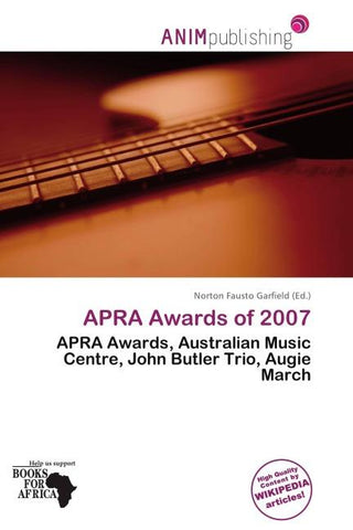 APRA Awards of 2007