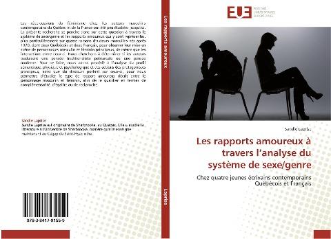 Les rapports amoureux à travers l'analyse du système de sexe/genre