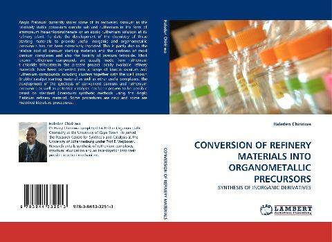 CONVERSION OF REFINERY MATERIALS INTO ORGANOMETALLIC PRECURSORS