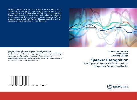 Speaker Recognition