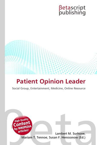 Patient Opinion Leader