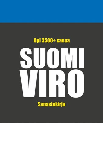 Suomi-viro sanastokirja