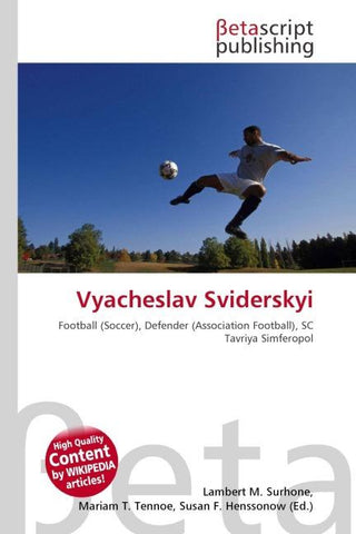 Vyacheslav Sviderskyi