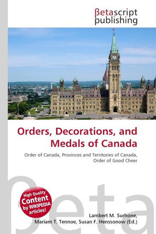 Orders, Decorations, and Medals of Canada
