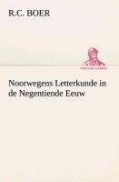 Noorwegens Letterkunde in de Negentiende Eeuw