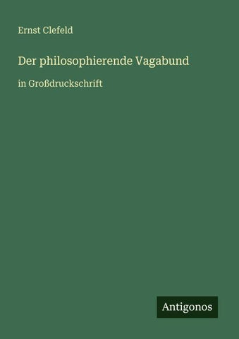 Der philosophierende Vagabund
