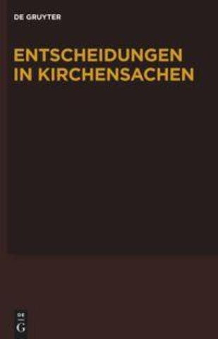 Entscheidungen in Kirchensachen seit 1946 / 1.1.-30.6.2007