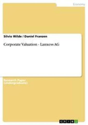 Corporate Valuation - Lanxess AG