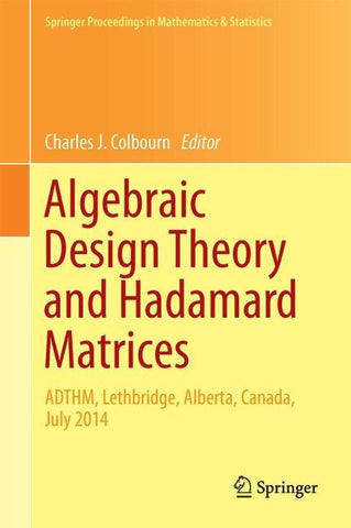 Algebraic Design Theory and Hadamard Matrices