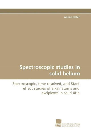 Spectroscopic studies in solid helium