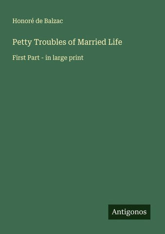 Petty Troubles of Married Life