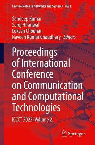 Proceedings of International Conference on Communication and Computational Technologies