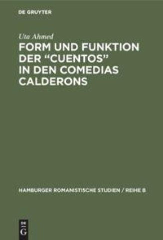 Form und Funktion der “Cuentos” in den Comedias Calderons