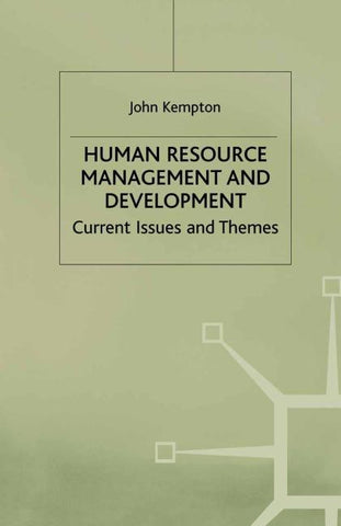 Human Resource Management and Development