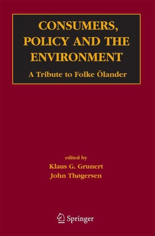 Consumers, Policy and the Environment