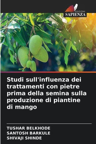 Studi sull'influenza dei trattamenti con pietre prima della semina sulla produzione di piantine di mango