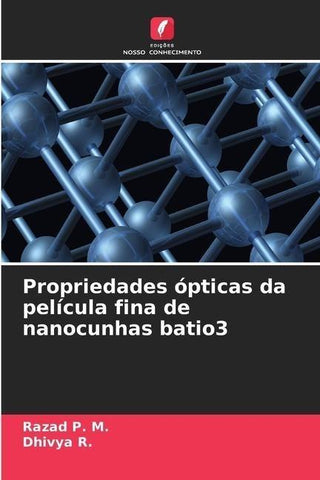 Propriedades ópticas da película fina de nanocunhas batio3