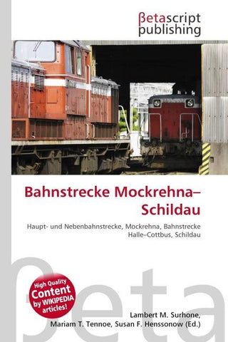 Bahnstrecke Mockrehna-Schildau